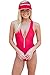 Officially Licensed Lifeguard Swimsuit For Women & Ladies, One Piece Lycra Swimming Suit, Gold Color Zipper.