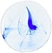 Bormioli Rocco Murano Dessert Plates, Blue, Set of 24