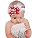 Morlipt Baby Headbands, Girl's Hairbands for Newborn,Toddler and Children cute style, Red, Medium