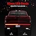 Mihaz 60'' Truck Tailgate Light Bar, 5 Function 90 Red/White LED Brake Light Strip Single Row for Turn Signal, Brake, Reverse Light, IP67 Waterproof Rating