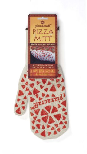 Pizzacraft PC0407 13" Pizza Oven Mitt with Silicone Slip Guard