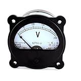 Uxcell a15072700ux0393 62T51-V AC 0-250V Class 2.5 Panel Gauge Voltage Analog Volt Voltmeter