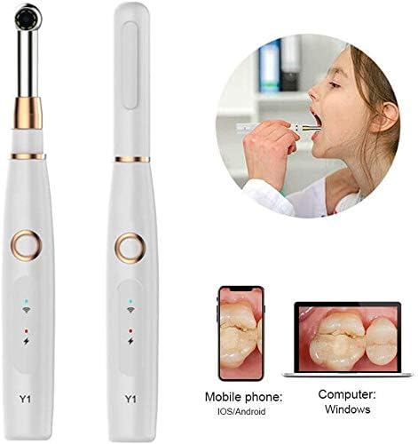 Wifi Wireless Dental Camera, High-Definition Oral Endoscope LED Lights, Monitoring Dental Tools, Real-Time Video Dental Tools