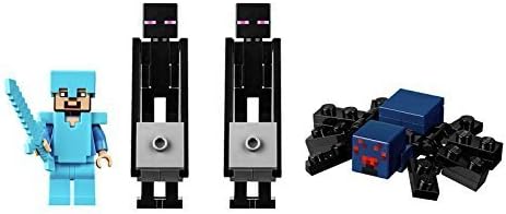 lego enderman minifigure