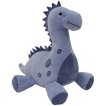 Bedtime Originals Roar Dinosaur Plush Rex, Blue
