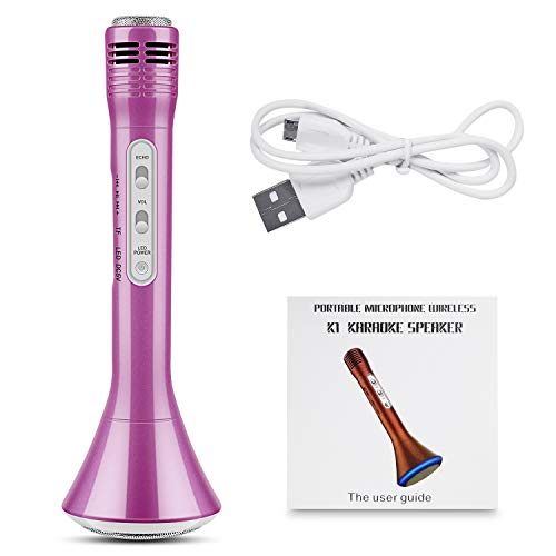 6 Wireless+Karaoke+Microphone+Bluetooth+Portable