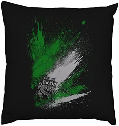 AnFuK Slytherin Crest Throw Pillowcase Square Pillow Cover 18x18 Inch