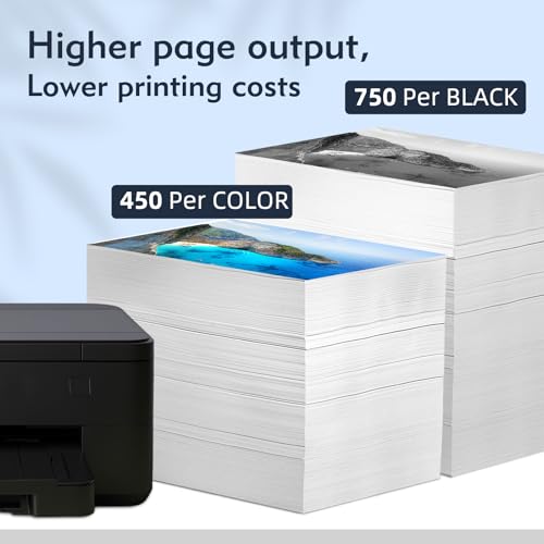 High Capacity 305 XL Black & Colour Cartridge - 750/450+ Pages, Replaces HP 305 Original, Ink 305 Compatible with HP Deskjet 2820e 2720e 4220e 4120e 2710e 2700 Envy 6020e 6032e 6420e 6000 6000 6000 010