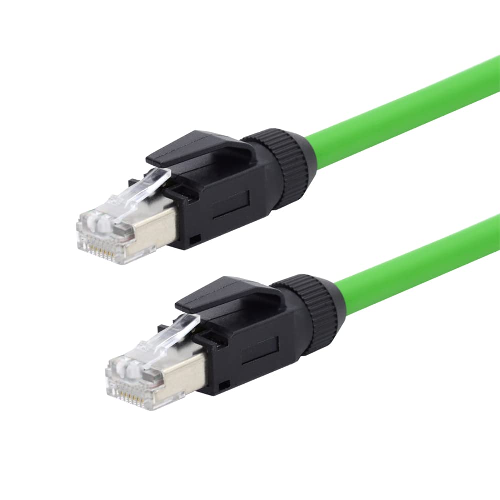 NFHK High Flex Robotic RJ45 Cat6 Ethernet Network Lan Cable Patch Cord 1000Mbps for Router Automation 300CM