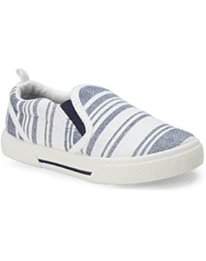 Carters Kids Footwear Canvass Slip on Sneakers Tennis shoes - Size 2