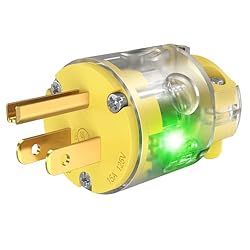 NEMA 5-15 Extension Cord Repair End Illuminated