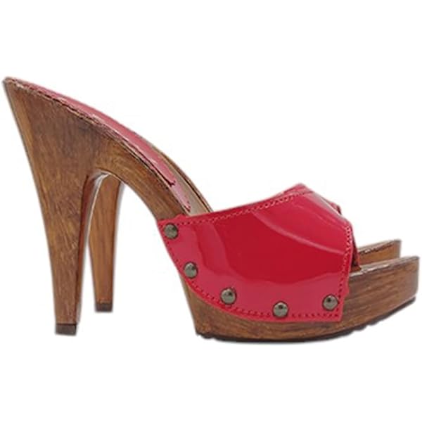 Mules Noires En Daim à Talon 8 Cm - Fabriqué En Italie, Marque Kiara Shoes, Neuves Avec Emballage