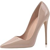 Elisabet Tang High Heels, Women Pumps Pointed Toe Stilettos 4.7 inch/12cm Sexy Heels Party Shoes
