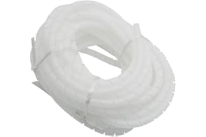 PE Pipe Vacuum Treatment Accessories for Resin Infusion - Spiral Tube for RTM Vacuum Infusion (Diameter: 6 mm/8 mm/10 mm/12 m