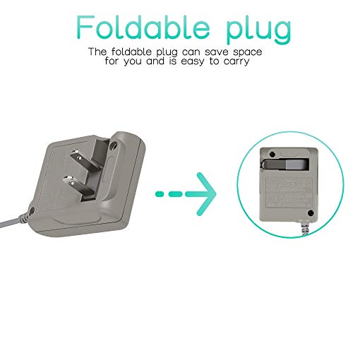 DS Lite Charger Kit, AC Power Adapter and Stylus Pen for Nintendo DS Lite, Wall Travel Charger Power Cord Charging Cable 5.2V 450mA for NDSL