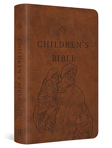 ESV Children's Bible (TruTone, Brown, Let the Children Come Design)
