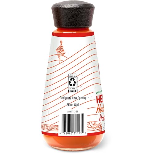 HERDEZ HABANERO HOT SAUCE, 5 OZ BOTTLE– MADE WITH PICKLED CARROTS, EXTRA SPICY & BOLD MEXICAN HOT SAUCE