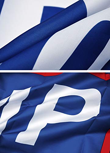 CaiDieNu Keep America Great Flag,President Donald Trump 2020 Flag Vivid Color and Fade Resistant 3x5 Feet with Brass Grommets-1 Piece