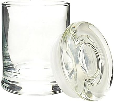 DabJars : premium glass jars with suction top lid 3" x 2.25" holds 2 oz / 60 ml professioonal grade, what connoisseurs use
