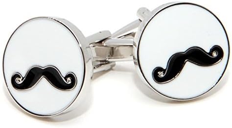 CuffSmart Movember Moustache Cufflinks w/ Box