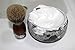 CHARMMAN Shaving Bowl for Men, Natural Granite Stone, Keep Warm Better, Easier to Lather, Exquisite Works of Shave Art（Snowflake Color）