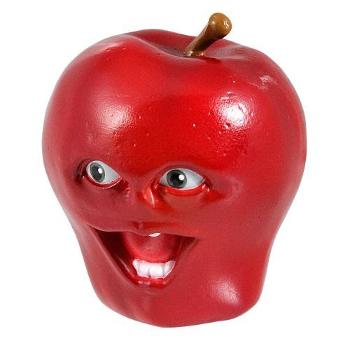 Annoying Orange - Collectible Talking PVC Figure - MIDGET APPLE (4 inch scale)
