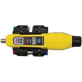 Klein Tools VDV512-101 Coax Explorer 2 Tester and 4 Remotes Cable Tester | Push Button Operation For Wire Tracing, Testing and Mapping Coaxial Cable up to four locations