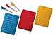3 PACK! Gummy Bear Molds & Candy Mold Trays, Three Pack Candy Silicone Molds 50 Cavities with Bonus Dropper, 100% FDA Approved, BPA Free, Vitamins (Red, Yellow, Blue)