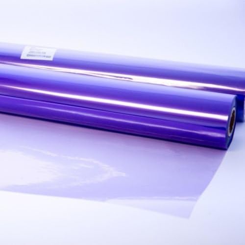 15m x 80cm Roll Tinted Lilac Cellophane Wrap. Florist Quality Bouquet / Gift ...