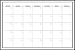 WallPops WPE0447 Large Monthly Dry Erase Calendar Decal, White & Off-White