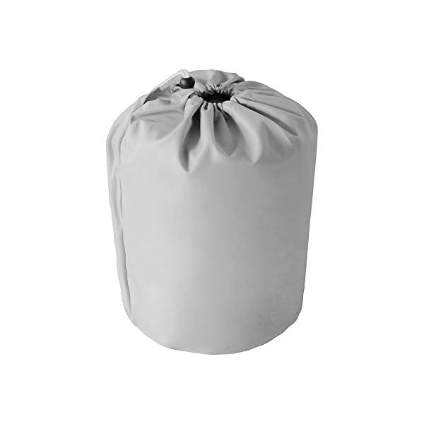 MSC-NEW-DESIGN-Heavy-duty-GreyBlack-Two-tone-Adjustable-CanoeKayak-Cover-Fits-most-sizes-Extra-strap-for-snug-fit-whand-strap-for-easy-move