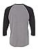 Next Level Unisex Tri-Blend 3/4-Sleeve Raglan - 6051