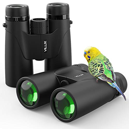 12x42 Binoculars for Adults and Kids,VILUX Compact Hunting Binoculars