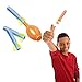 Toy Cubby Foam Rocket Launcher Set - Mega Pack of 12 - Hand Squeeze Pump - Parties, Birthdays, Gifts, Party Favors, Etc.