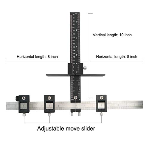 HODRME Drawer Drilling Template JigDoor Handles and Knobs