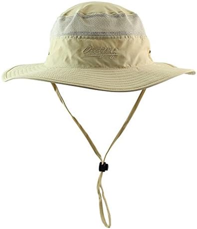 MOX Outdoor Fishing Hat Versatile UPF Beach Round Brim Hat with Chin Strap