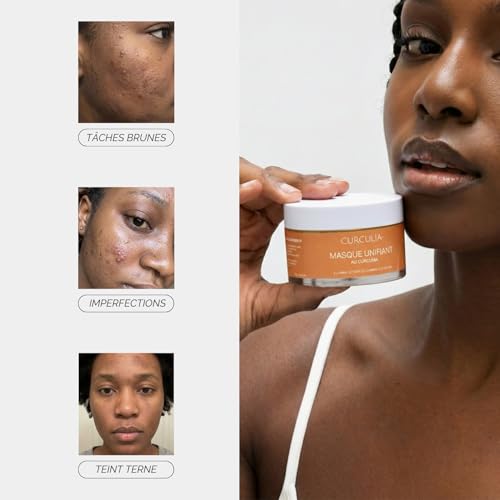 Masque unifiant au Curcuma - 100g