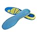 Shoes Gel Insoles,Anti Fatigue Athletic Running Work Sports Cushioned Shock Absorbing Shoe Insoles for Men Women Full Length Medium for Mens 5.5-8.5 or Womens 6.5-9.5