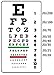 EYE CHART SNELLEN 10 FT