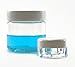 Clear 2 oz Plastic Jars with White Lids (6 pk) with Balm Jar - PET Round Refillable Containers