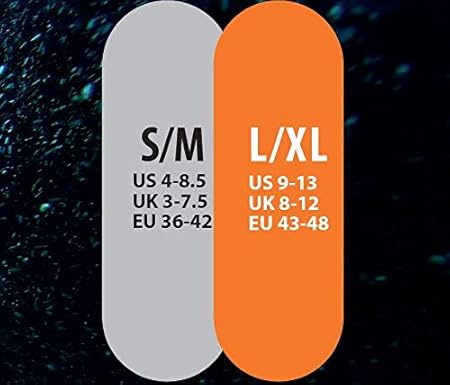 OCEAN REEF - Duo Fins - Professional Fins for Snorkeling and Swimming - Maximum Comfort and Strength Under Water