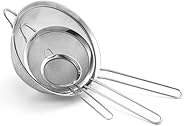 Cuisinart Set of 3 Fine Mesh Stainless Steel Strainers
