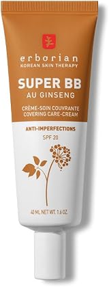 Erborian Super BB Cream with Ginseng High Coverage SPF 20 Caramel 40ml