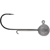 BIG BITE BAITS 2/0 - Swimmer Ball Head - 3/16 OZ - UNPAINTED(4 PK)