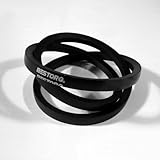 BESTORQ A33 or 4L350 Rubber V-Belt, Wrapped, Black, 35