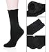Dosoni Women's Fall Winter Slouch Knit Socks - Pack of 3 (Black)