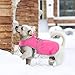 MIGOHI Warm Dog Coat - Winter Dog Jacket, Reflective Windproof Fleece Vest with Leash Hole