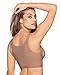 Leonisa Perfect Back Support Posture Corrector Wireless Brace Bra For Women With Adjustable Front Closure
