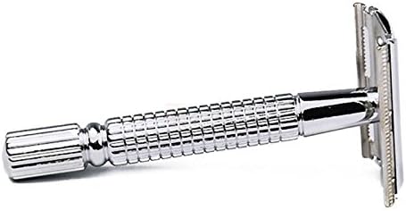 Global Shave Club Latte 3-Piece Double Edge Mens Safety Razor For Wet Shaving