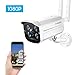 FREDI Wireless Security Camera System,1080p WiFi Wireless IP Bullet Camera WiFi Surveillance Camera Outdoor(Weatherproof)